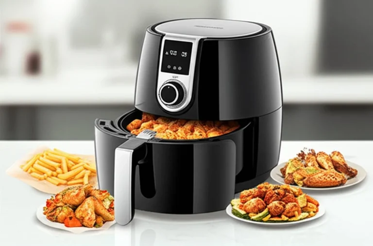 لوازم خانگی نقد و بررسی کامل سرخ کن بدون روغن سان رایز AF-402