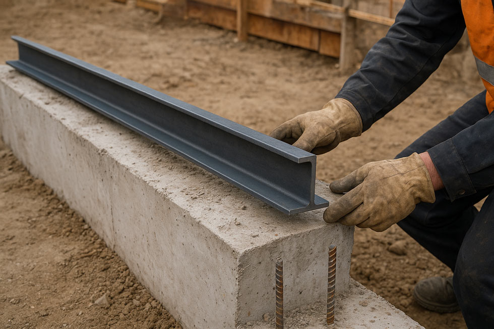 ایمنی | جوشکاری نحوه اتصال میلگرد بستر به ناودانی منقطع