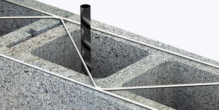 ایمنی | جوشکاری نحوه اتصال میلگرد بستر به ناودانی منقطع